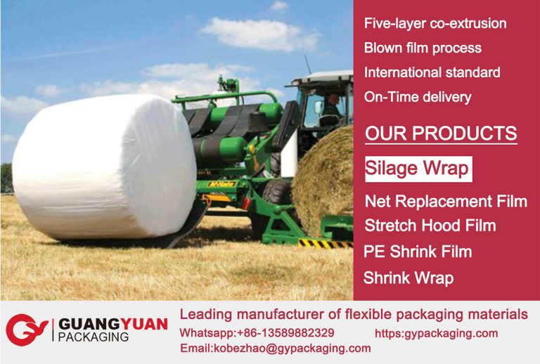 Round bale wrap,25 mic silage film,Haylage wrap manufacturer