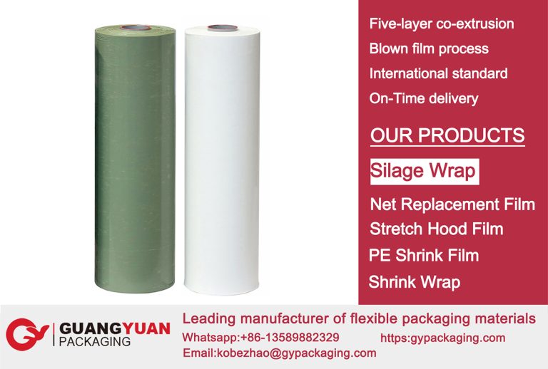 Round bale wrap for sale,hay wrap manufacturer,silage film manufacturer China